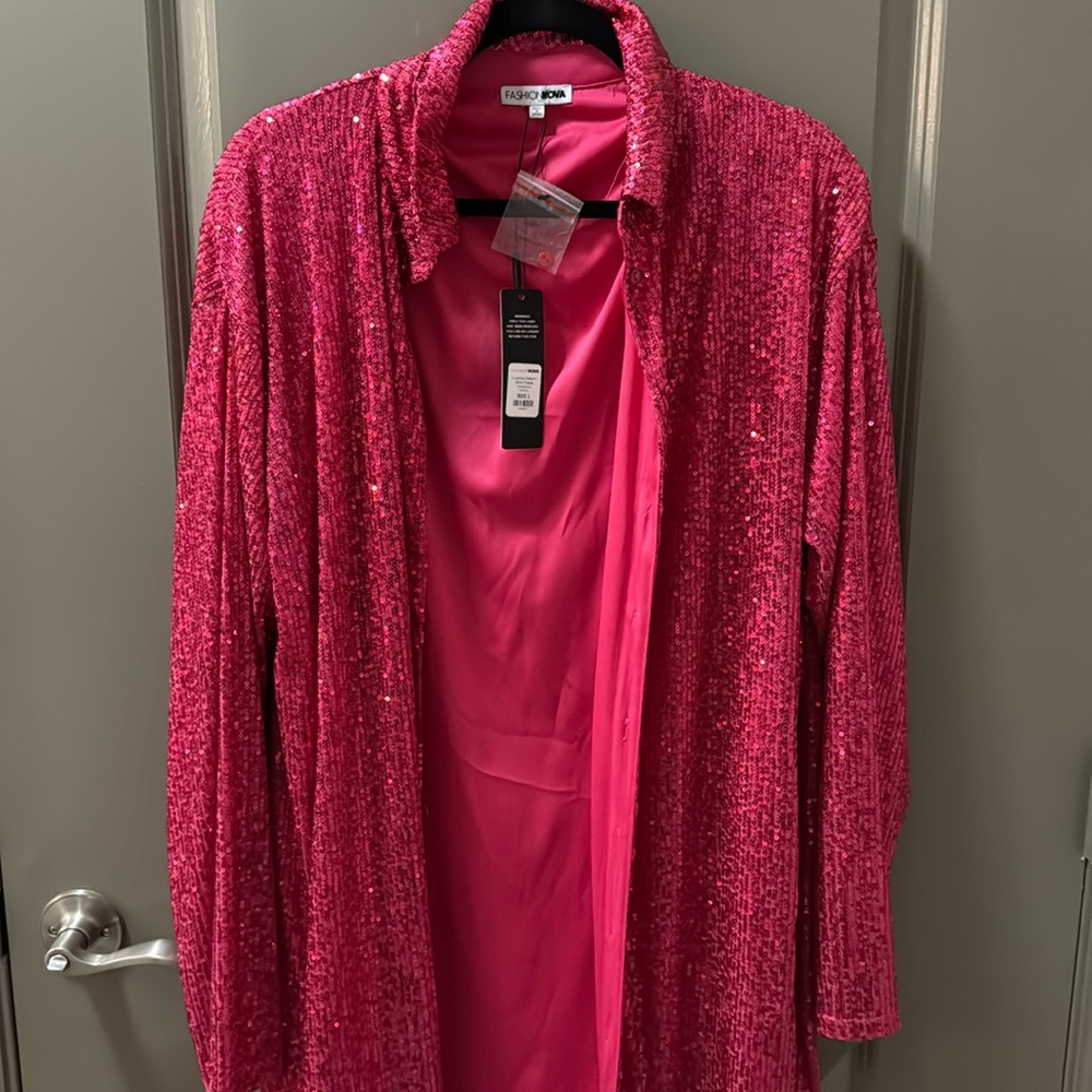 Fashion Nova button front dress